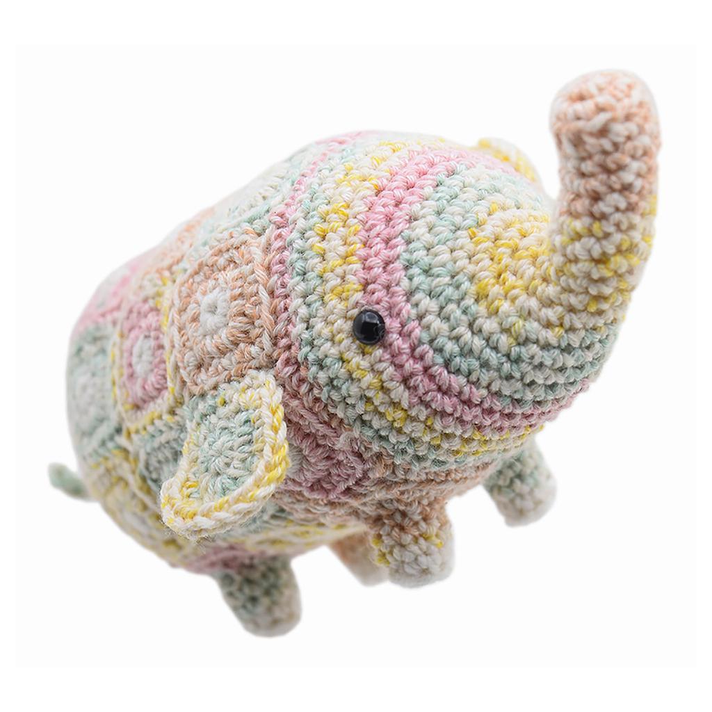 NASKA Amigurumi Kit Kurt the Elephant (using a Knife Mailer) by Elta Design (Hiroko Takeda) HT-31
