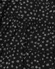 Moa Black Garden Tiered Skirt