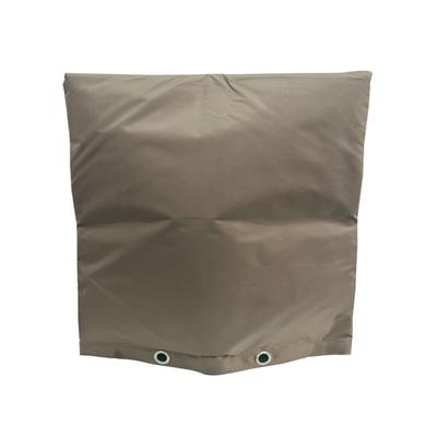 Backflow Preventer Insulation Cover Coffee Color 24x 24in Backflow Preventer Cover for Winter Pipe