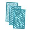 3Pcs Clay Tool Silk Screen Stencils Silk Screen for Clay for Jewelry Making Home Earrings Decoration DIY
