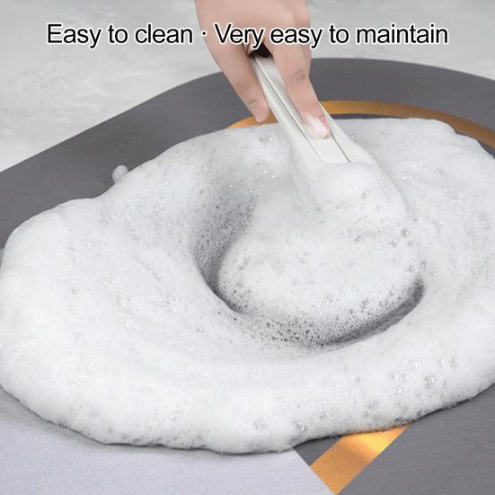 Covor de podea floral 3D Absorbent Covor de baie Covor de zonă cu flori realiste cu suport antiderapant pentru baie, living, dormitor, intrare