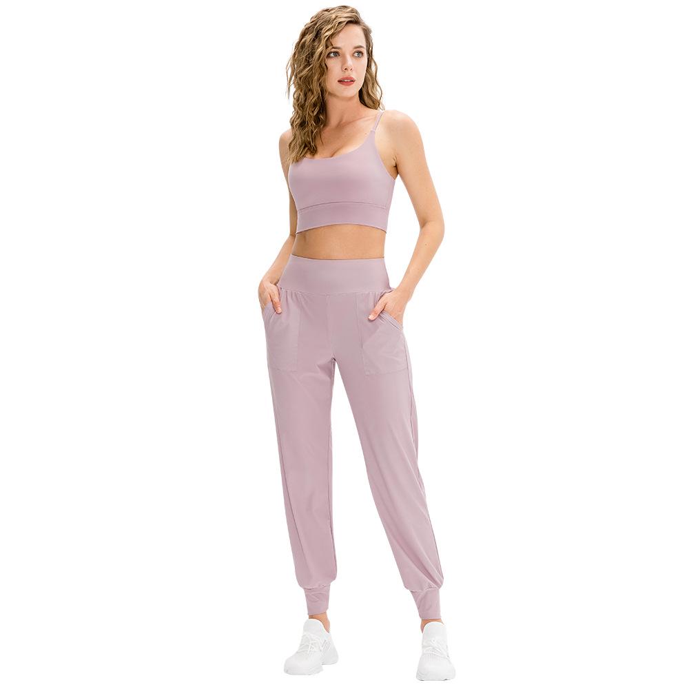 Women's Quick-Dry Loose Fit Joggers: Autumn/Winter Running, Training, Yoga Pants with Pockets.