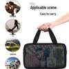 Large Capacity Mesh Travel Bath Bag - Breathable and Quick-Dry