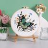 Sewing Kits Embroidery Kits with Butterfly Floral Pattern Handmade Butterfly Floral Embroidery Starter Kits for Woman
