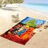 Fantasy Magic Adventure beach towel beach Portable for travel seaside quick-drying swim towel swim Comfort Fashion printing beach