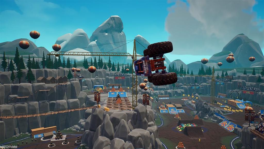 Hot Wheels Monster Stunt Mayhem American Switch Trucks (North Import) –