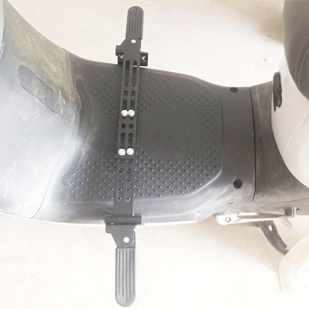 Bike Front Footrest Foot Rest Easy Installation Universal Accessories Retractable Sturdy
