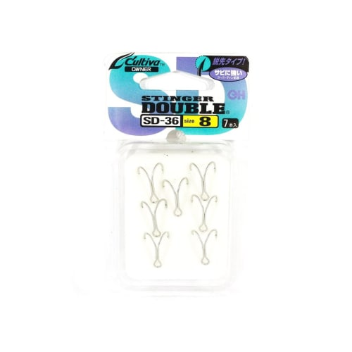 

OWNER Double Hook SD-36 Stinger Double No. 8 11578