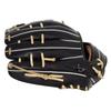 ZETT Pro Status SE E1 Type Soft Baseball Glove for Second and Black x Pastel Size 4 Shortstop, Right-Handed Throw, Brown, (BRGB564S)