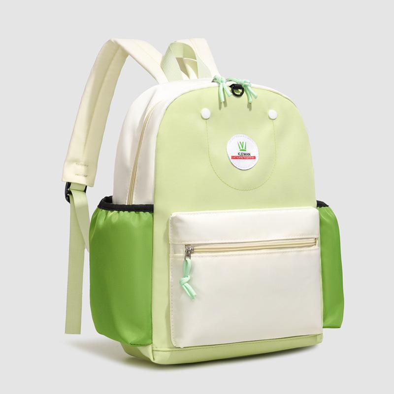 Schoolbag Korean style schoolbag dopamine contrasting color design girl backpack ins wind student high school backpack female