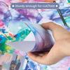 Scrapbooking Paper,Pack of 24 Sheets Designer Paper Pad Scrapbook Pages 6x6 Inches Single-Sided Watercolor Texture