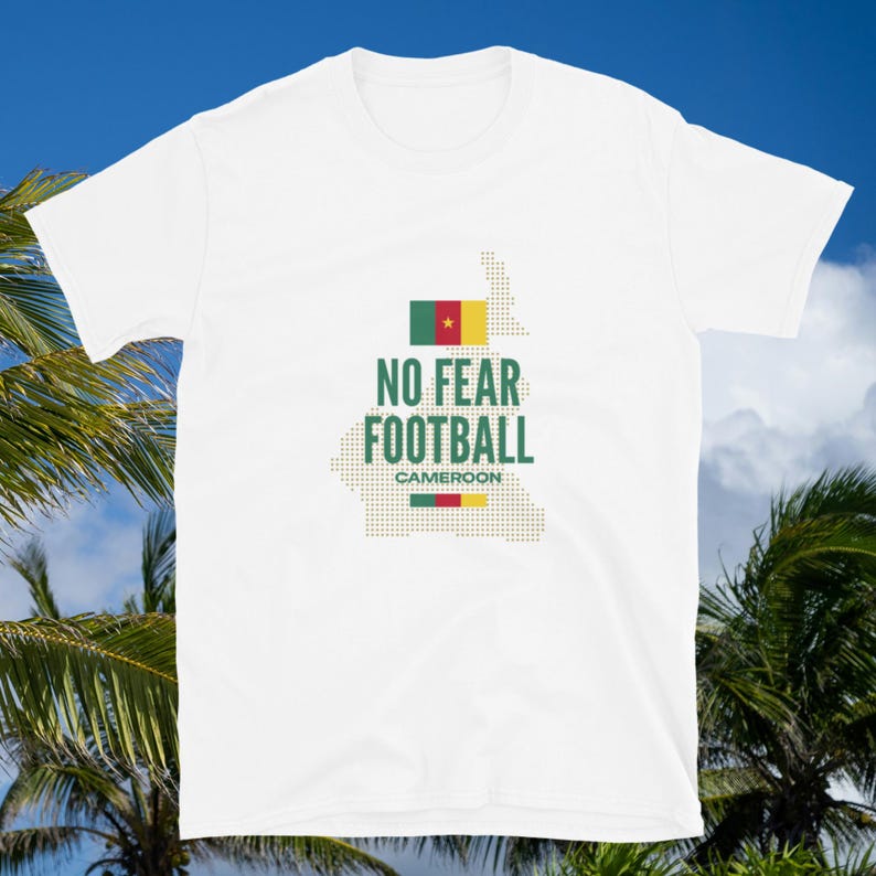 Cameroon - No Fear Football T-Shirt 4XL