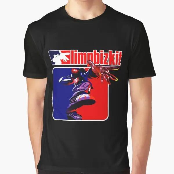 Hot Selling Limp Bizkit T Shirt Music Band Printing Summer Luxury Brand Pure Cotton Men's and Women's T-shirts Short Sleeves