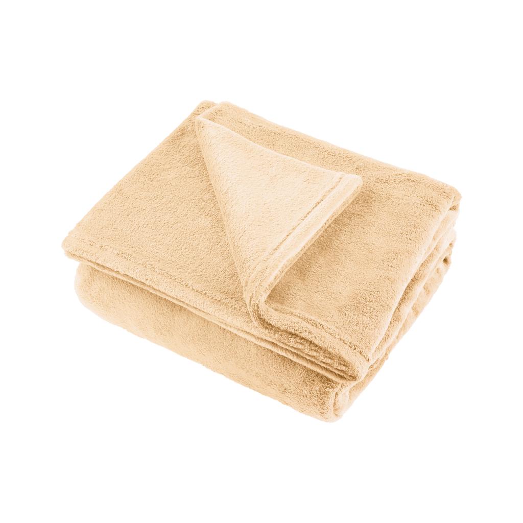 Teesa Fleece Blanket Thick Warm Bedspread 200x220