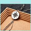 Stunning Fashionable Geometric Star Pendant Necklace With Tassel And Chain Design For All Occasions
