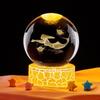 Mermaid Crystal Ball Music Box Night Light - Unique Gift for Birthdays & Holidays