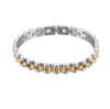 Custom New Dainty Thick Watch Statement Bracelet Fashion Jewelry Stainless Steel Waterproof Watch Band Link Chain Bracelet