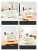 Multi Functional Tissue Storage Box Napkin Holder Living Room Office Desktop Sundries Organizer Paper Tissue Case