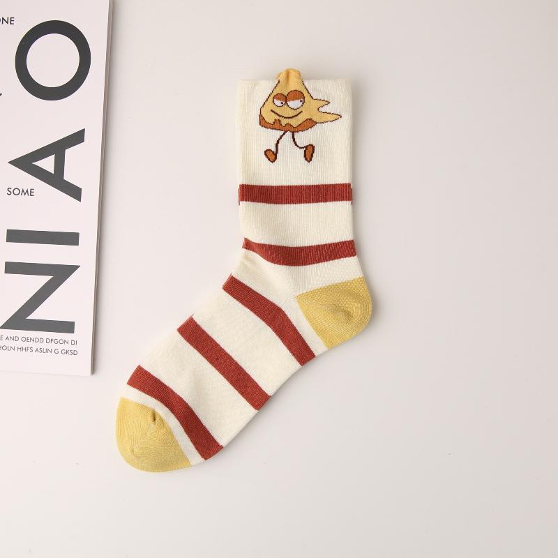 

Кавайные мультяшные носкиженские Девушки Теплые Высококачественные Носки средней длины Мягкие Удобные Хлопковые носки