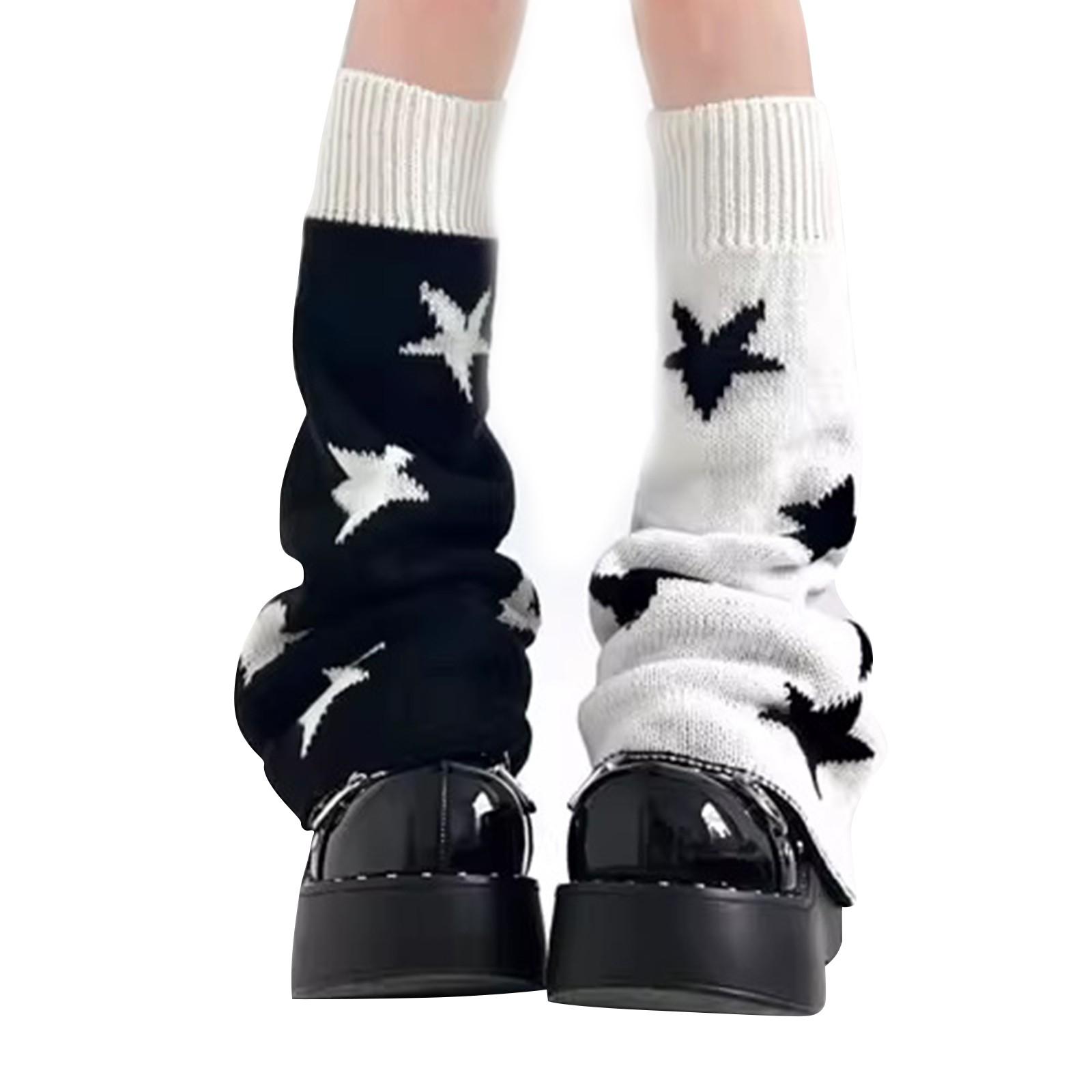 

Носки Retro Hot Girl Pile Socks Wide Leg Socks Двусторонние носки One Size