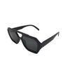 Women's UV Protection Irregular Black Sunglasses - European & American Celebrity Style