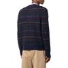 Polo Ralph Lauren FW21 Pattern Jacquard Knit Crew Neck Sweater Men Sweater Dark-Blue 710850019-001