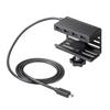 Sanwa Supply USB Gen 1 Clamp-Mounted 3.2 Type-C Hub, Black, USB-3TCH31BK