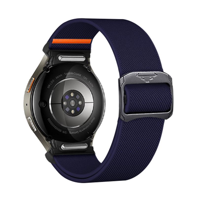 Band For Samsung Galaxy Watch 7 FE 5 Pro 4 6 Classic 44mm 40mm No Gaps Nylon Braided Sport Bracelet Correa Galaxy Watch 7 Strap