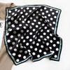 Xinhe autumn and winter new multi-color optional 71 imitation silk small square scarf, professional small silk scarf scarf ins silk scarf