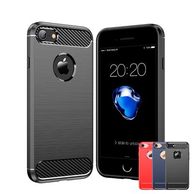 For iPhone 7 Case For iPhone 7 Cover Shockproof Original TPU Luxury Silicone Brushed Rubber Protective Phone Case For iPhone 7