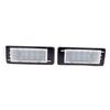 2 Stück 18SMD LED Nummernschildbeleuchtung für Renault Espace IV Scenic II III Laguna Fluence Captur Modus FL Dacia Duster Lodgy