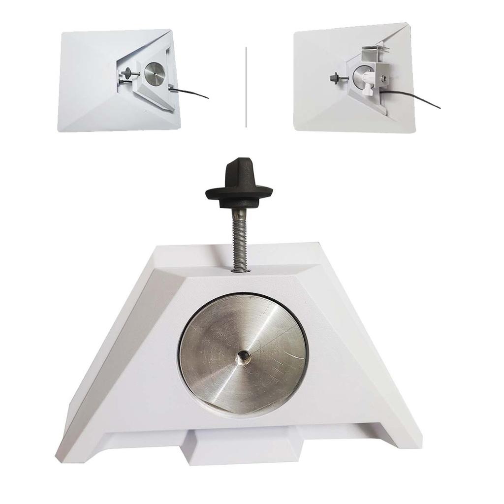 Takrännefäste för Mini-parabol Justerbart Vinkelparabol Takrännefäste med Adapter i Aluminiumlegering