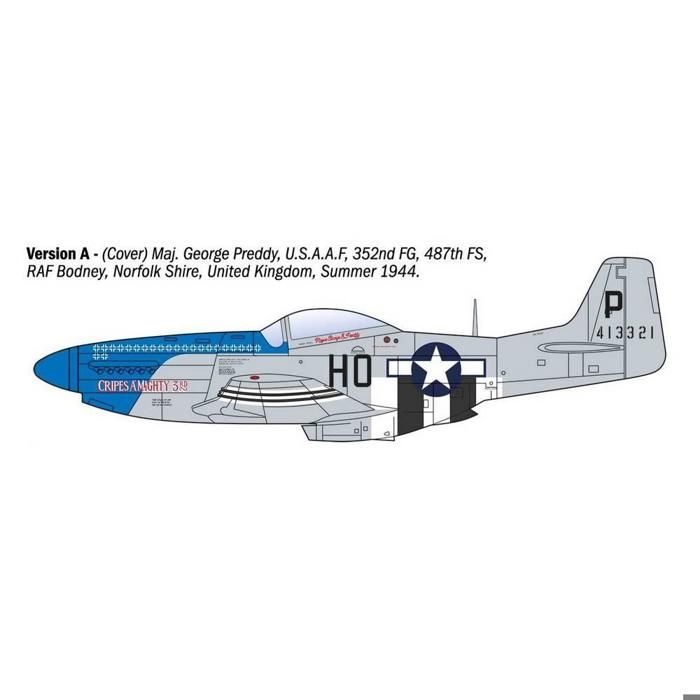 Maquette avion p-51d mustang aces