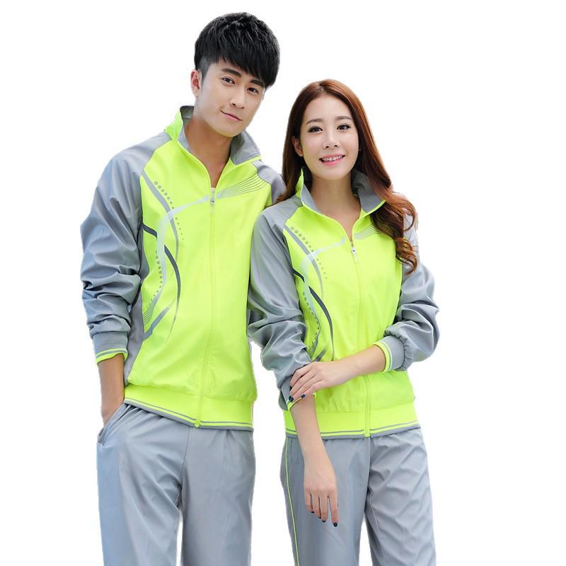 Unisex Casual Sportswear Set: Spring & Autumn Class/Group Uniform