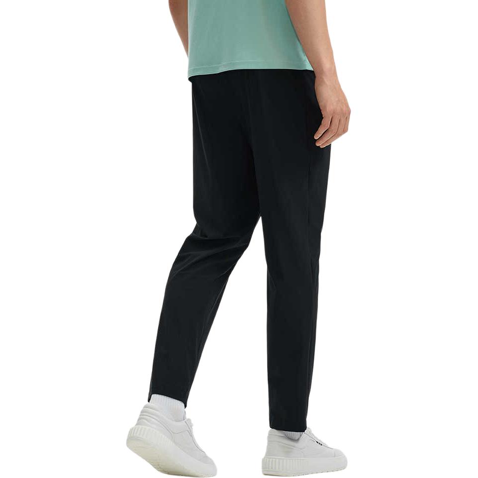 FILA Solid Color Versatile Cool Comfort Straight Leg Casual Pants Men bottoms Black F11M432602F-BK