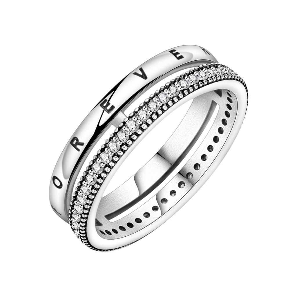 S925 Sterling Silver Regular Liquid Droplet Closed Ring for Women Finger Ring Personality Jewelry Party Trendy Gifts