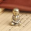 Messing Shakyamuni Boeddha Beeldje Bureau Ornament Nafu Boeddha Maitreya Boeddha Decoratie Antiek Koperwerk Groothandel