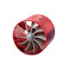 Universal Supercharger Car Turbo- Air Intake Turbine Gas-Fuel Saver Fan Turbine Single Propeller Air Intake Turbonator