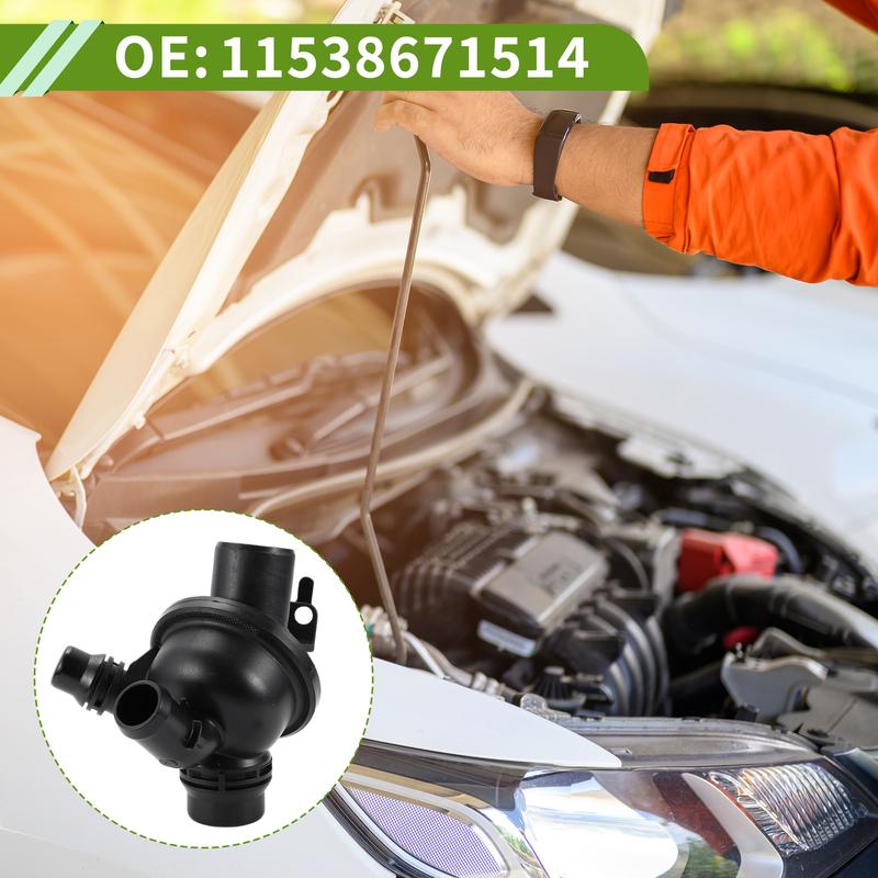 X Autohaux Engine Coolant Thermostat Housing Assembly for BMW 640i 3.0L L6 2012-2018 new