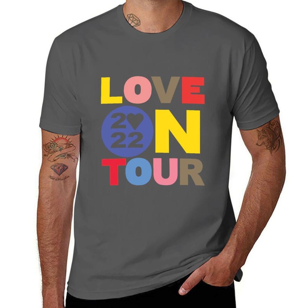 Love On Tour 2022 Tshirt Basic Plain Tee For Spring And Summer