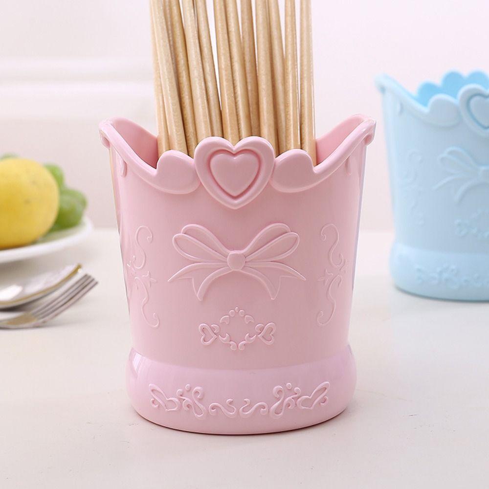 Candy Color Carved Pen Case Large-capacity Makeup Storage Creative Stationery Container Student