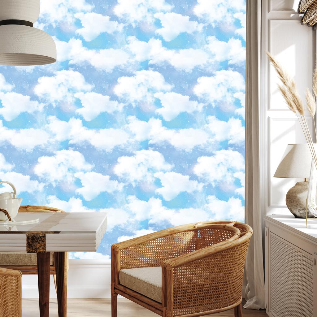 Beautiful Clouds Wallpaper for Living Room and Bedroom 50x1000
