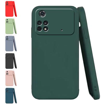 Per Cover Xiaomi Poco M4 Pro 4G Custodia Per Poco M4 Pro Capas Bumper Originale Antiurto Custodia Morbida Per Poco X4 X3 M3 M4 Pro Fundas