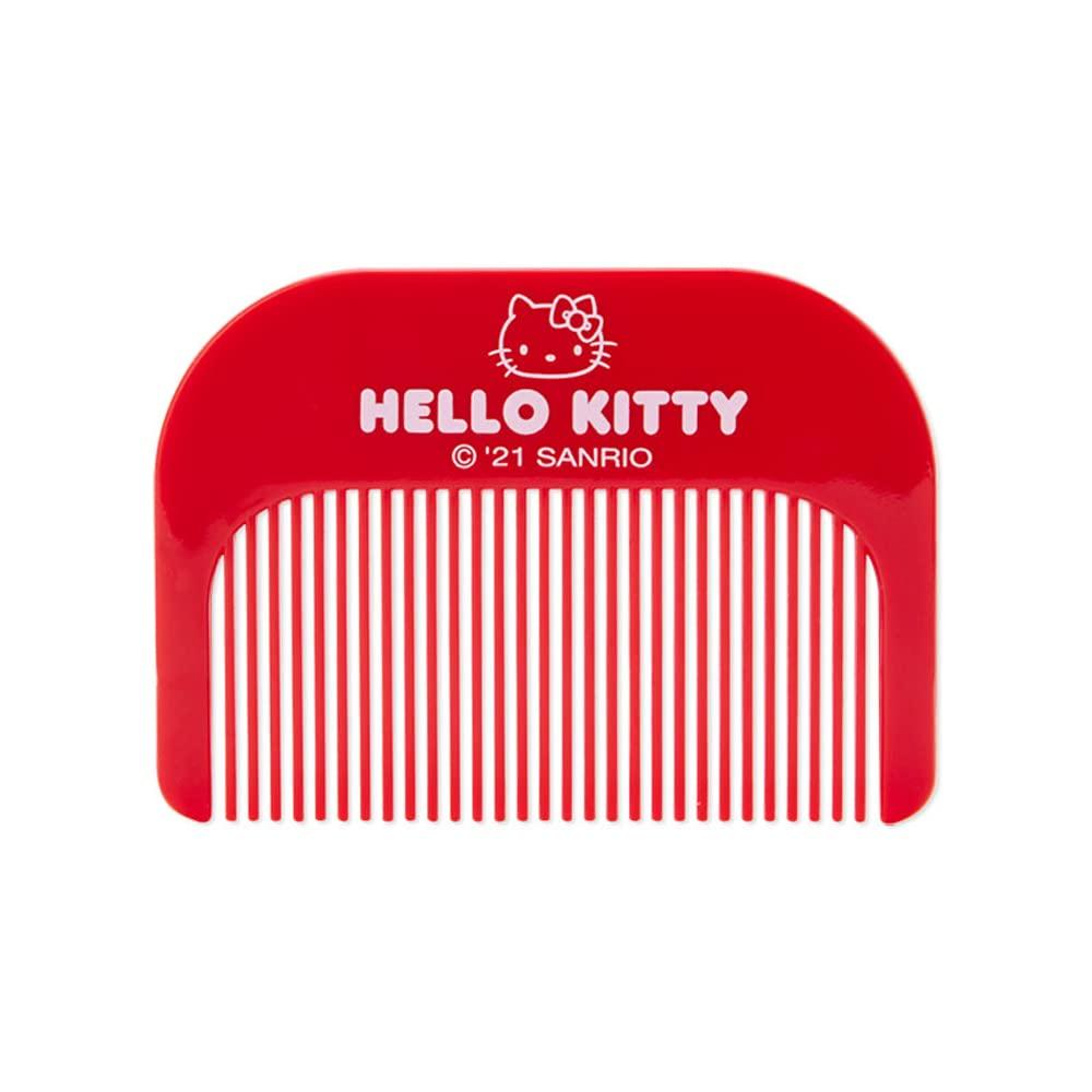 Sanrio Hello Kitty Face-Shaped Mirror and Comb Set Tabletop Mount 962481
