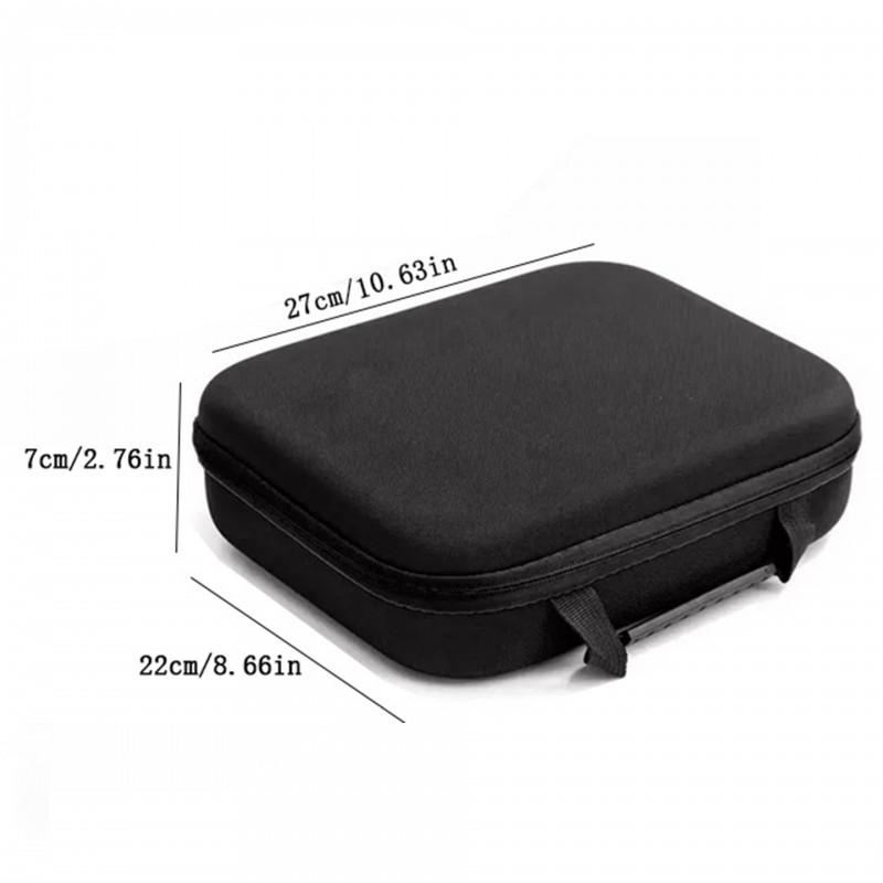 Portable Fishing Tackle Bag With Zipper Handheld Storage Case Rod Reel Line Organizers Outdoor Gear