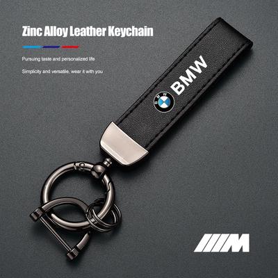 Llavero de Cuero con Emblema de Coche Accesorios para Llaves de Coche Para BMW G30 G32 G01 M3 M4 M5 G42 G30 G02 G05 G06 G07 G26 G23 G22 F40 F20 G08 X1