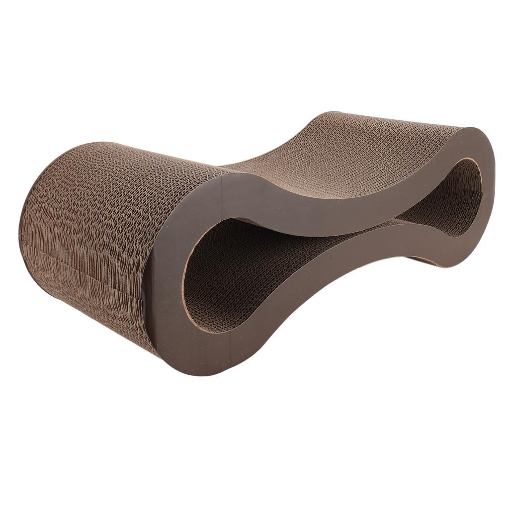 Kratzbaum Lounge Möbelschutz Wellpappe Kratzpappe Bett Extra Dick Ergonomisches Kratzbrett