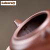 140ml Boutique Yixing Purple Clay Teapot Handmade Beauty Pot Raw Ore Purple Mud Kettle Chinese Zisha Tea Set Collection Supplies