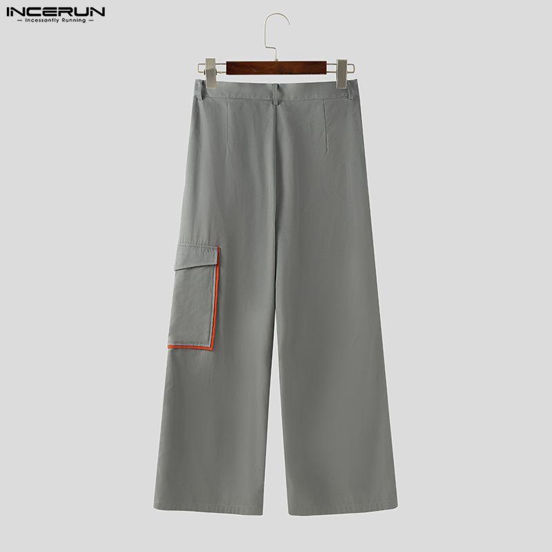 INCERUN 2 STÜCKE Herren Ärmellose Einseitige Tanktops und Lange Hosen Outfit Sets