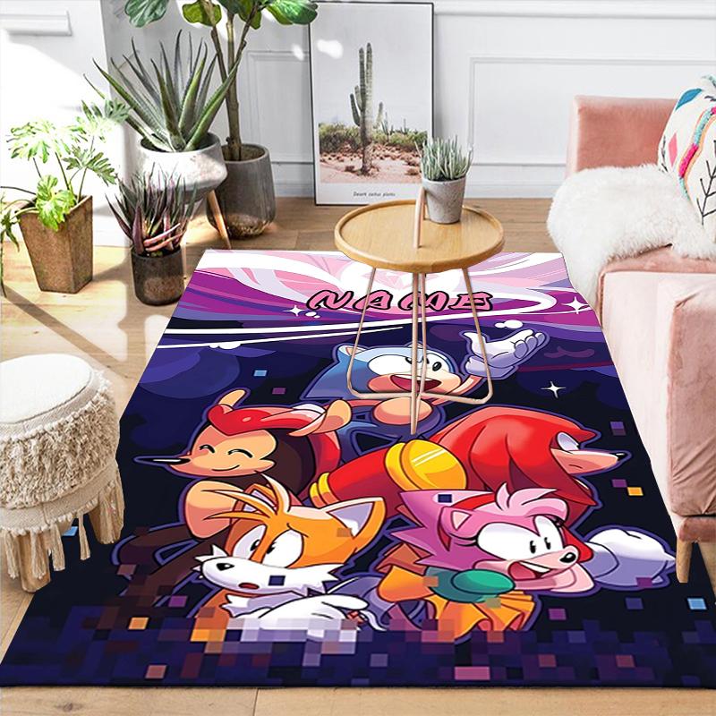 Custom 1Pc Sonic Adventure Through Dreams Rug Office Carpet Indoor Outdoor Entrance Doormat Nonslip Soft And Comfortable Living Room D2915337